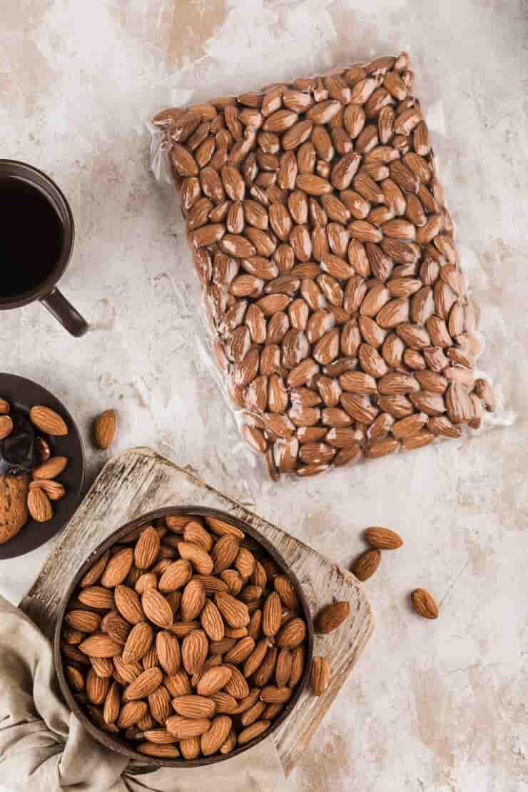 تصویر 2 از قیمت و خرید بادام درختی بسته‌ بندی‌ + فروش ارزان